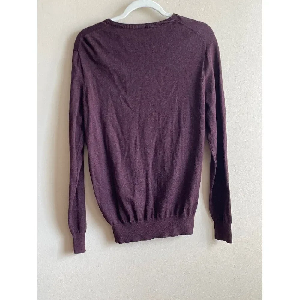 J.‎ Crew womens eggplant purple long sleeve sweater - Medium